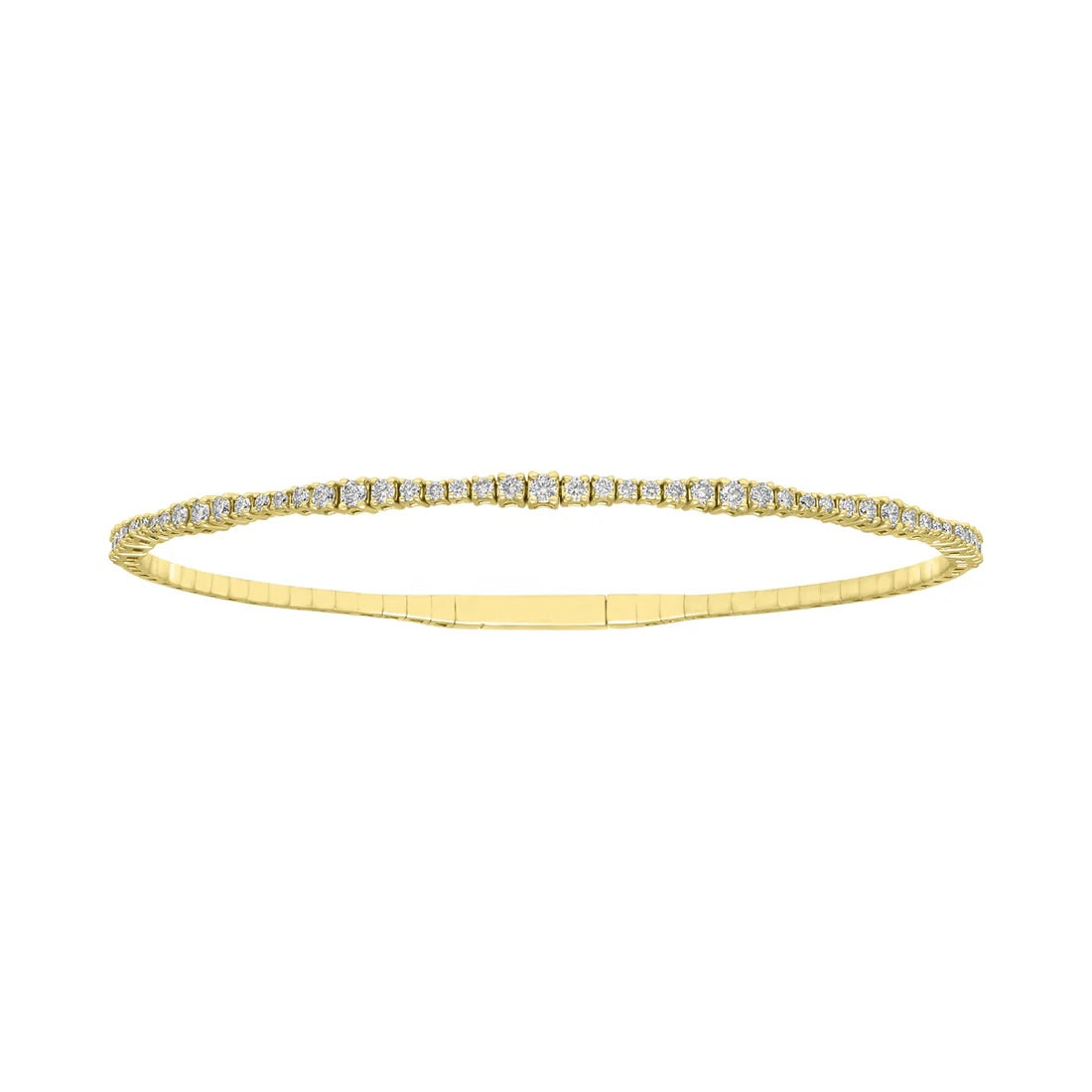 "14K Yellow Gold Bracelet with Diamonds: Timeless Luxury for Every Moment"