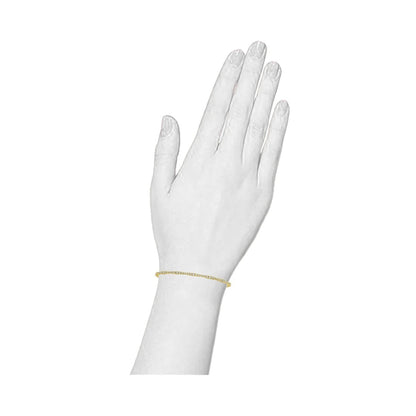 "14K Yellow Gold Bracelet with Diamonds: Timeless Luxury for Every Moment"