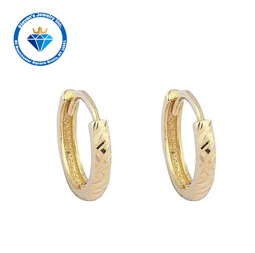 Timeless Elegance: 14K Yellow Gold Hoop Earrings – Your New Go-To Accessory