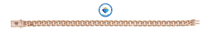 "Monaco" Bracelet in 14k Yellow Gold – Classic and Sophisticated